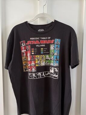 Star Wars Periodic Table of Villains T-Shirt | Men’s Large | Fifth Sun